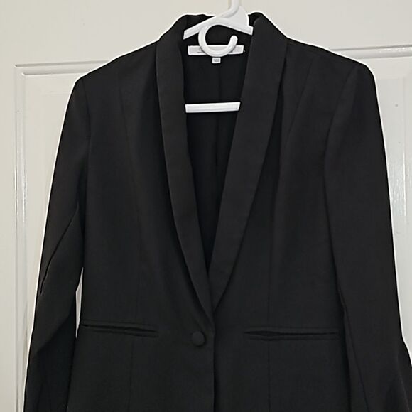 Lovers + Friends Black Single Button Blazer, Flared Bell Sleeves Size XSmall - Picture 8 of 12